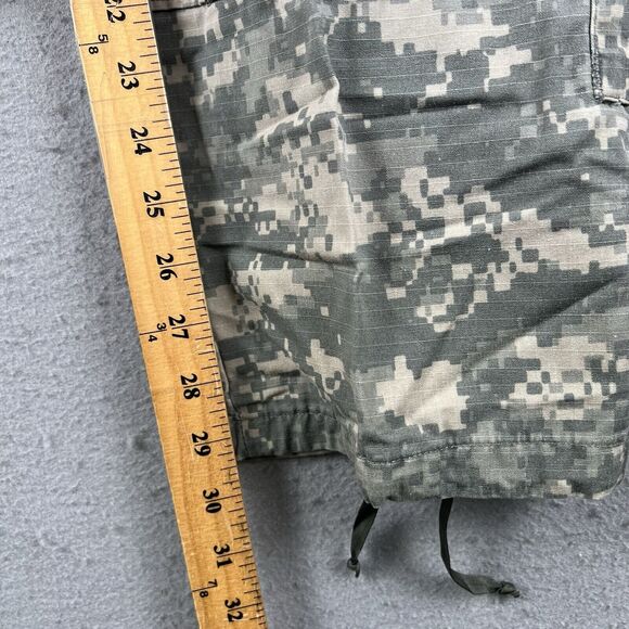 Military Pants Mens Small Short Digital Camo ACU Army Combat Uniform Cargo - Picture 10 of 16